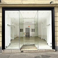 Glasfront